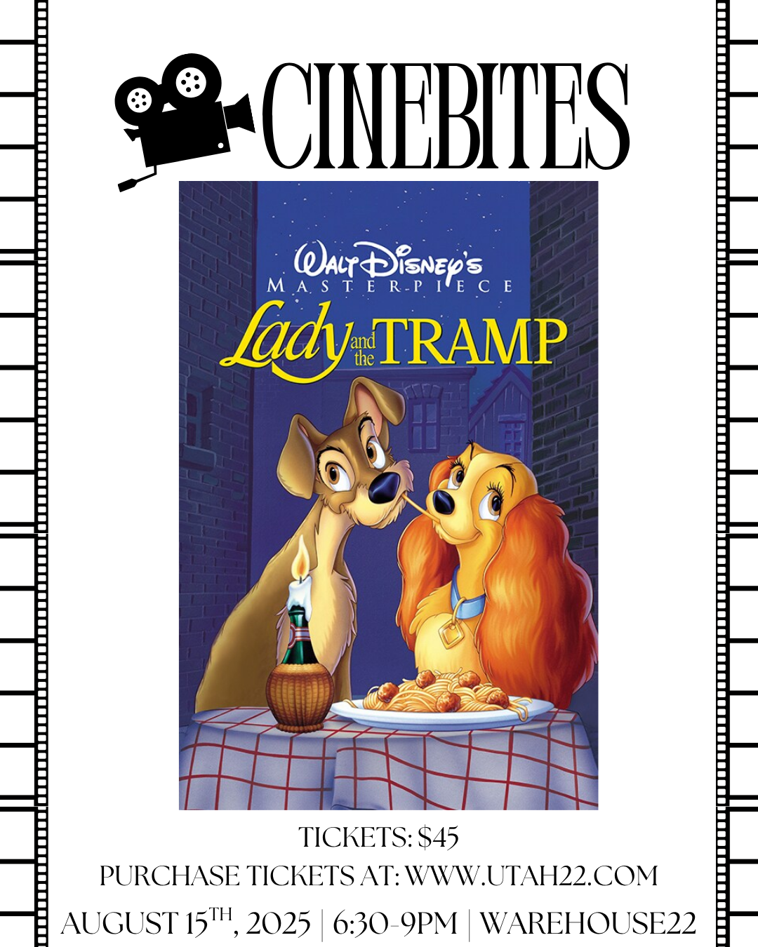 Cinebites- Lady and the Tramp