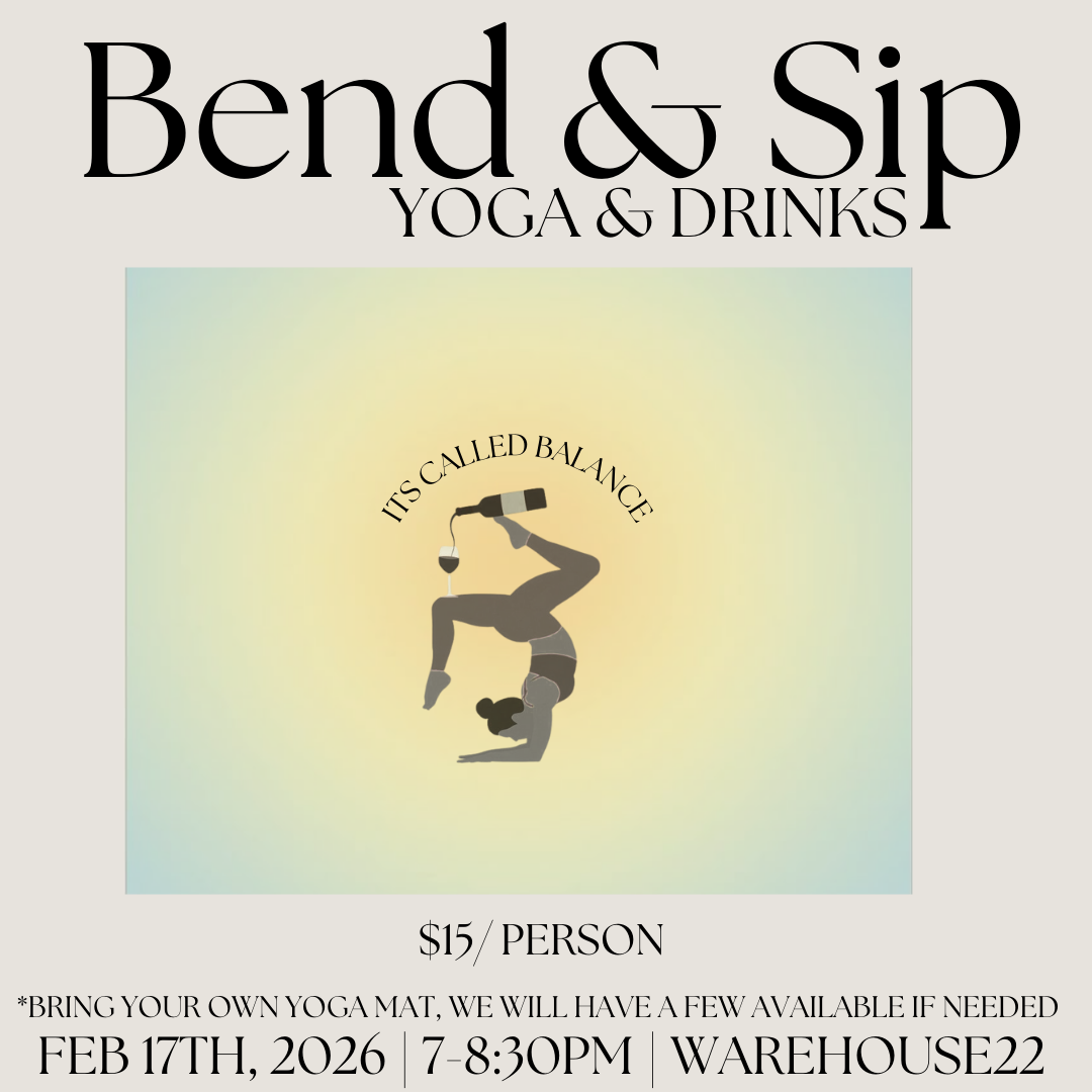 Bend and Sip- Yoga