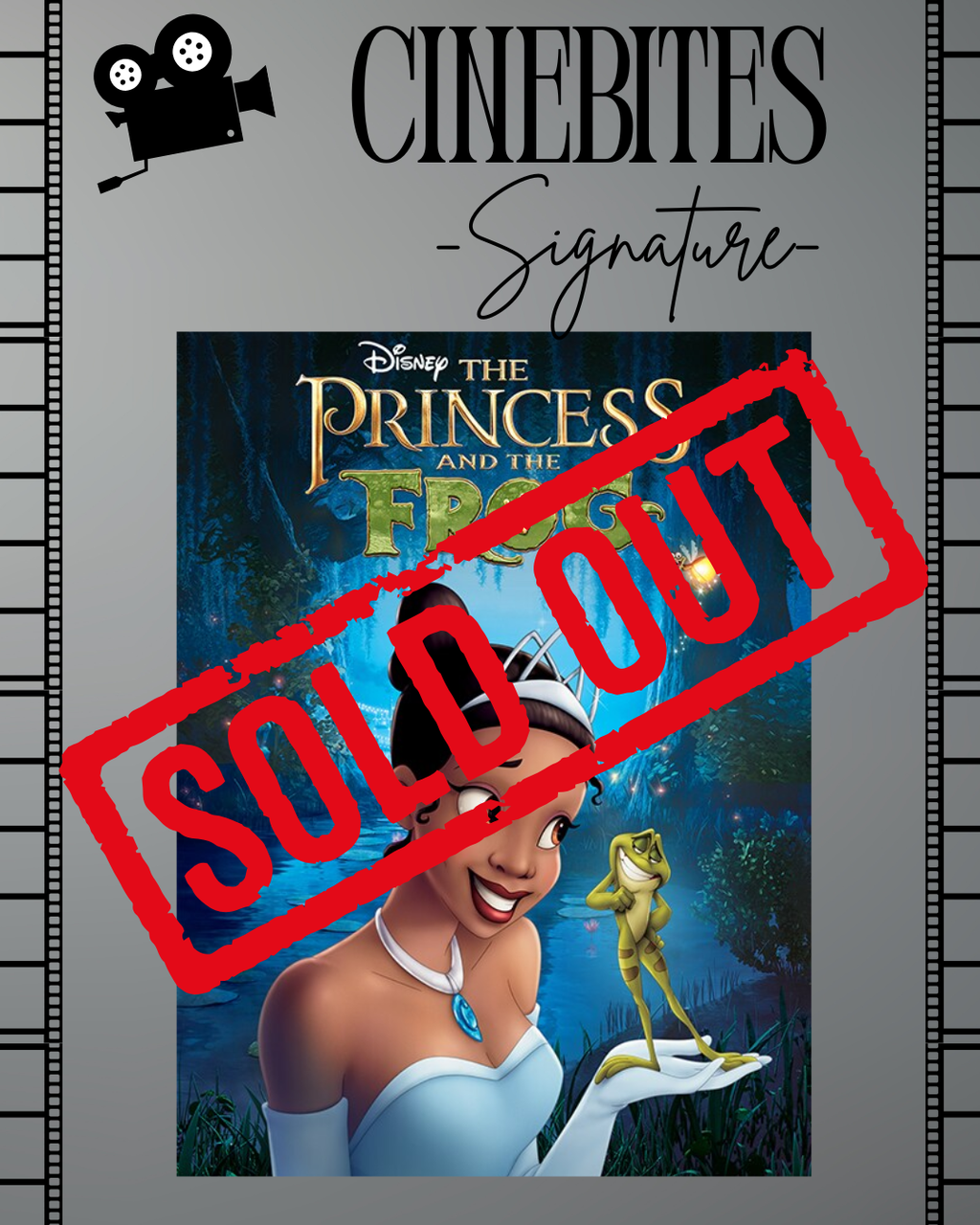 Princess And The Frog- September 4th SOLD OUT