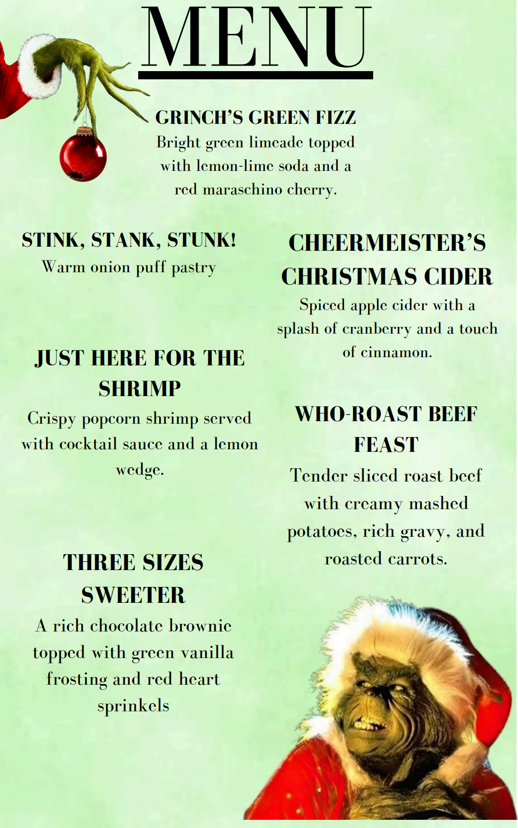 How The Grinch Stole Christmas- November 27th