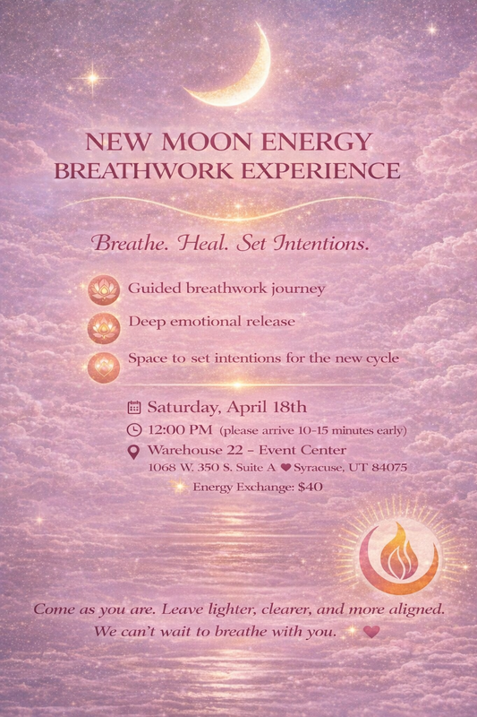 New Moon Energy Breathwork Experience - April 18th